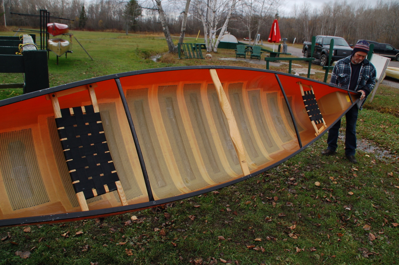 Killarney Outfitters used kevlar canoes and sea kayaks for sale