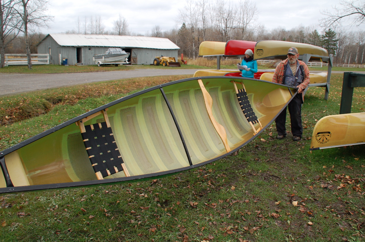 Killarney Outfitters used kevlar canoes and sea kayaks for sale