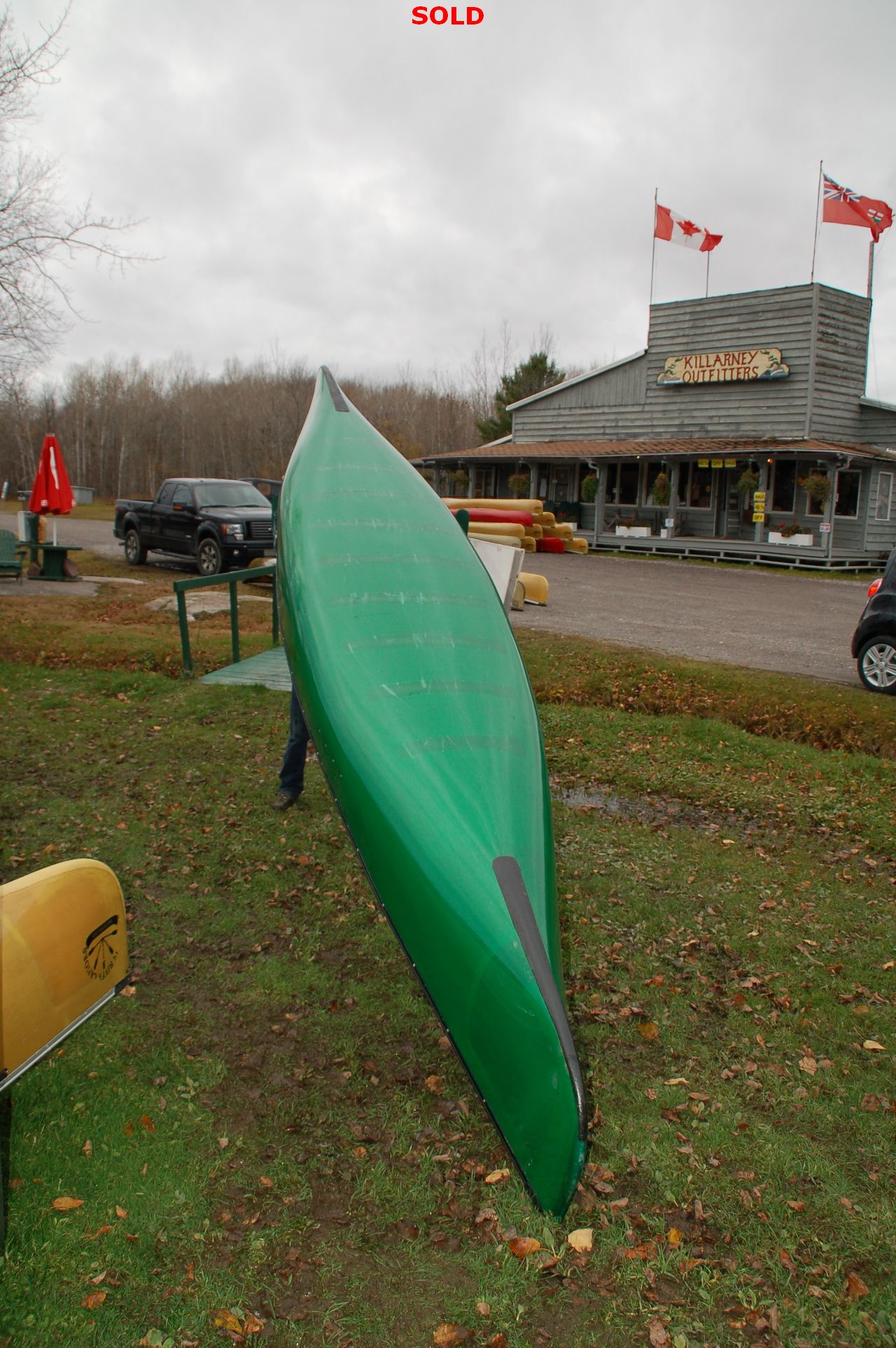 Killarney Outfitters used kevlar canoes and sea kayaks for sale