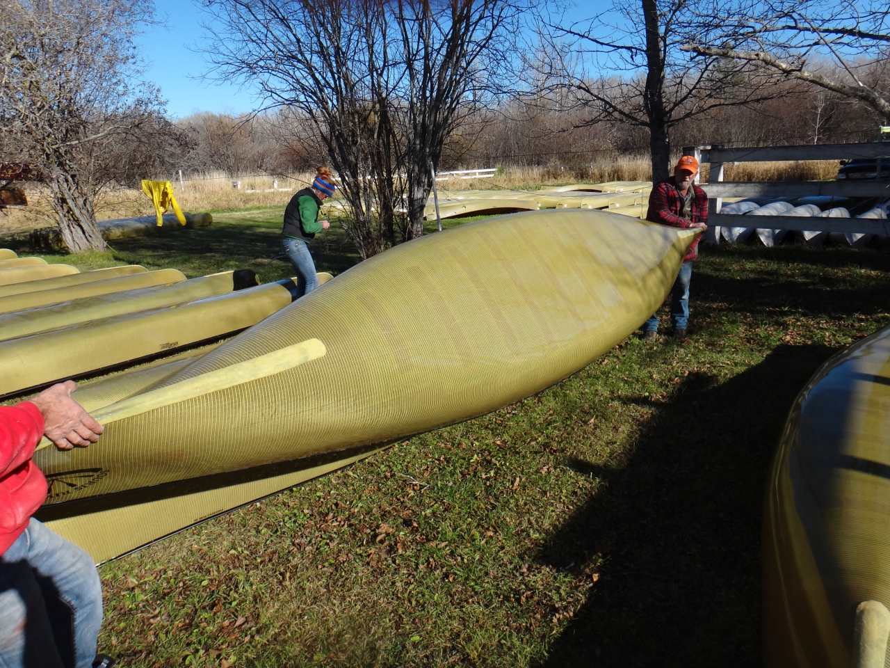 Killarney Outfitters used kevlar canoes for sale