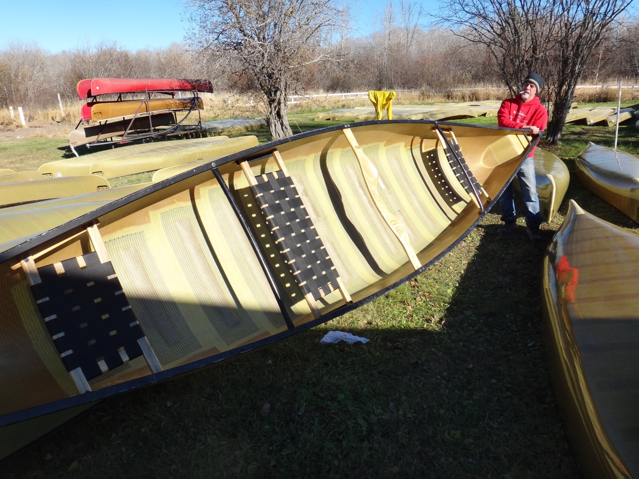 Killarney Outfitters used kevlar canoes for sale