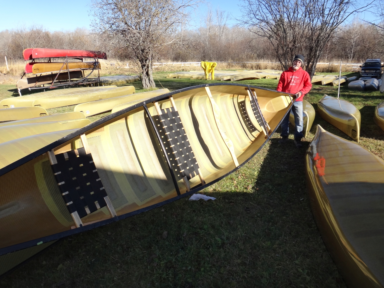 Killarney Outfitters used kevlar canoes for sale