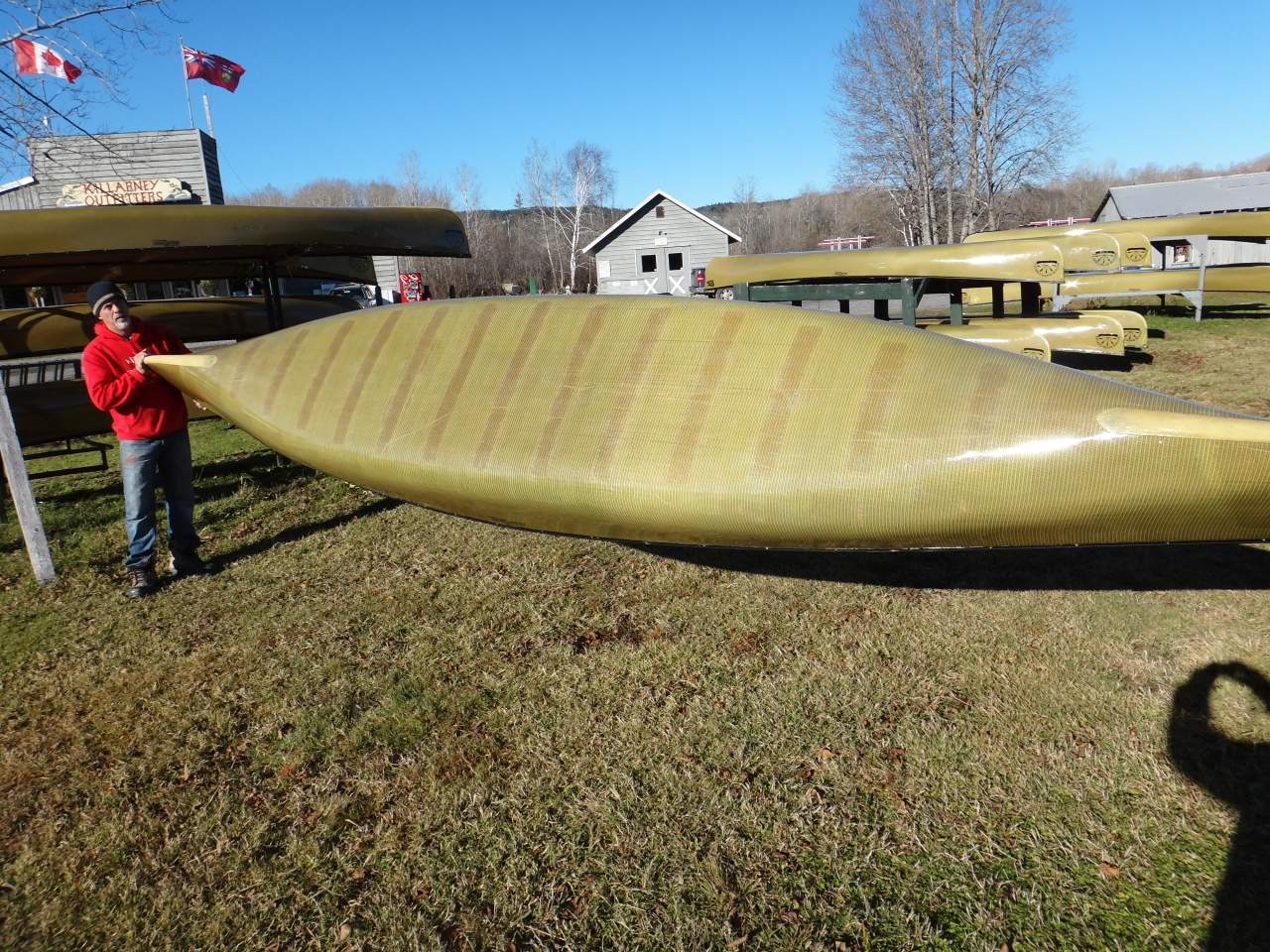 Killarney Outfitters used kevlar canoes for sale