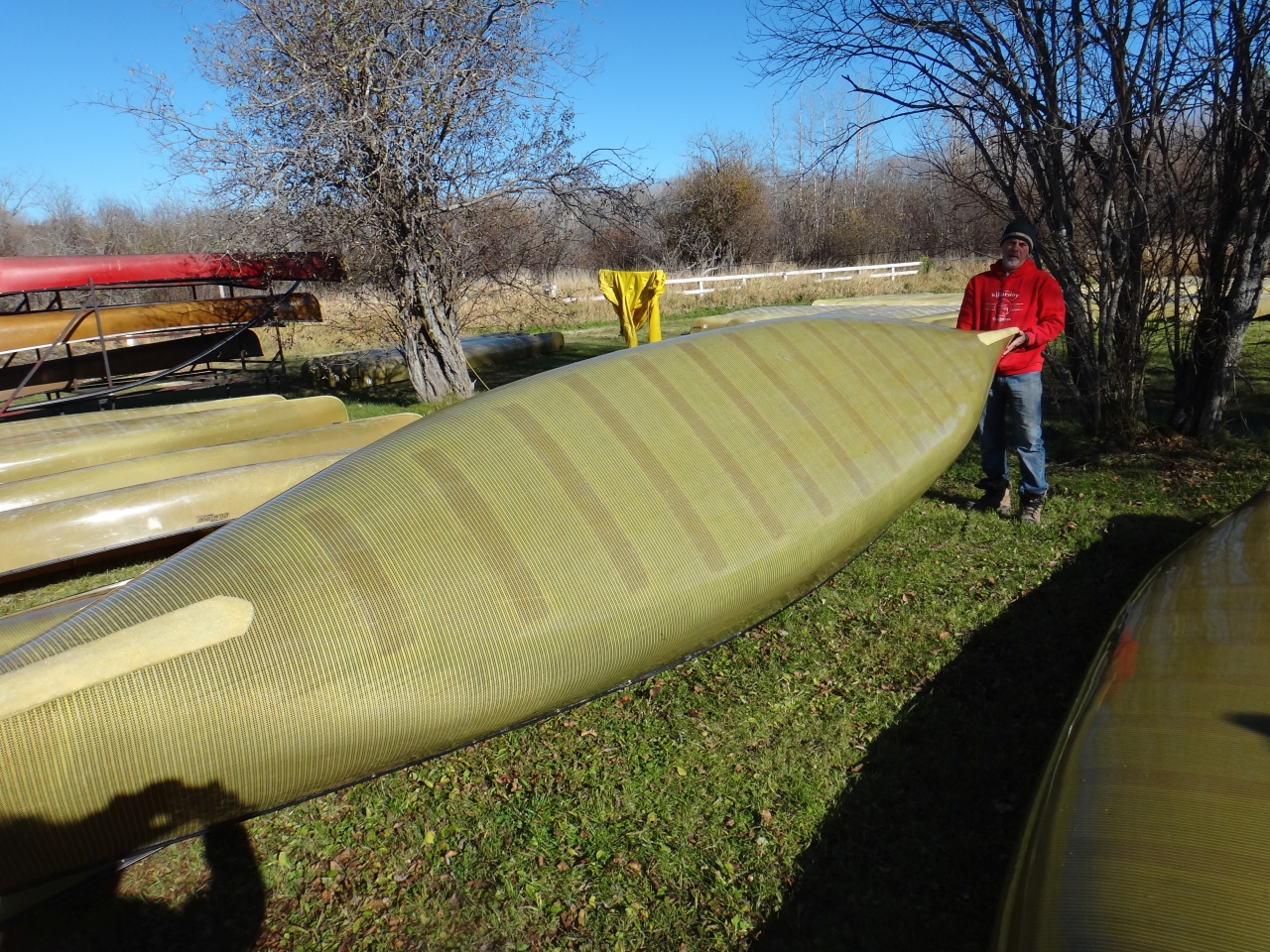 Killarney Outfitters used kevlar canoes for sale