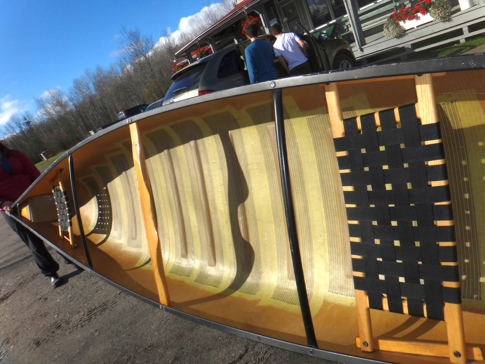 Killarney Outfitters used kevlar canoes and sea kayaks for sale