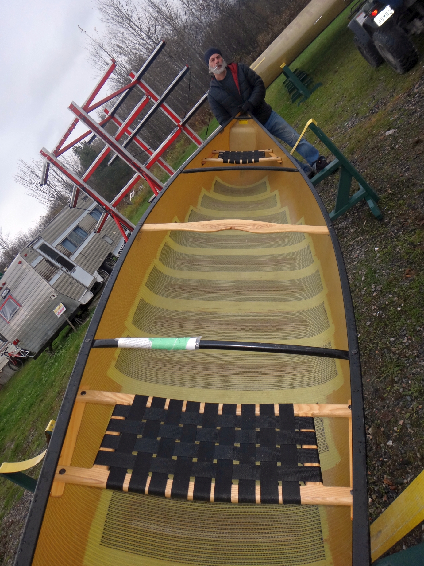Killarney Outfitters used kevlar canoes and sea kayaks for sale