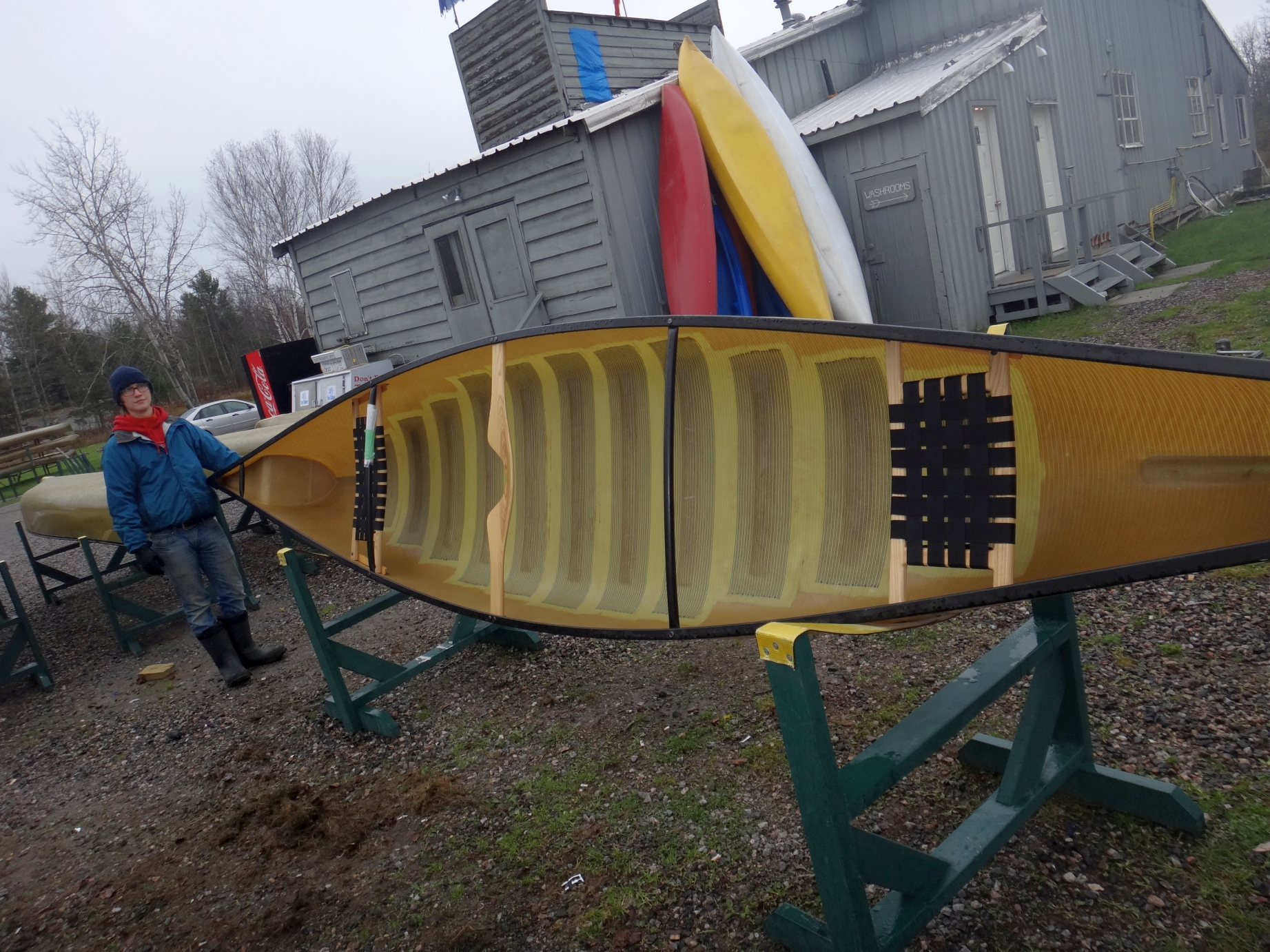 Killarney Outfitters used kevlar canoes and sea kayaks for sale