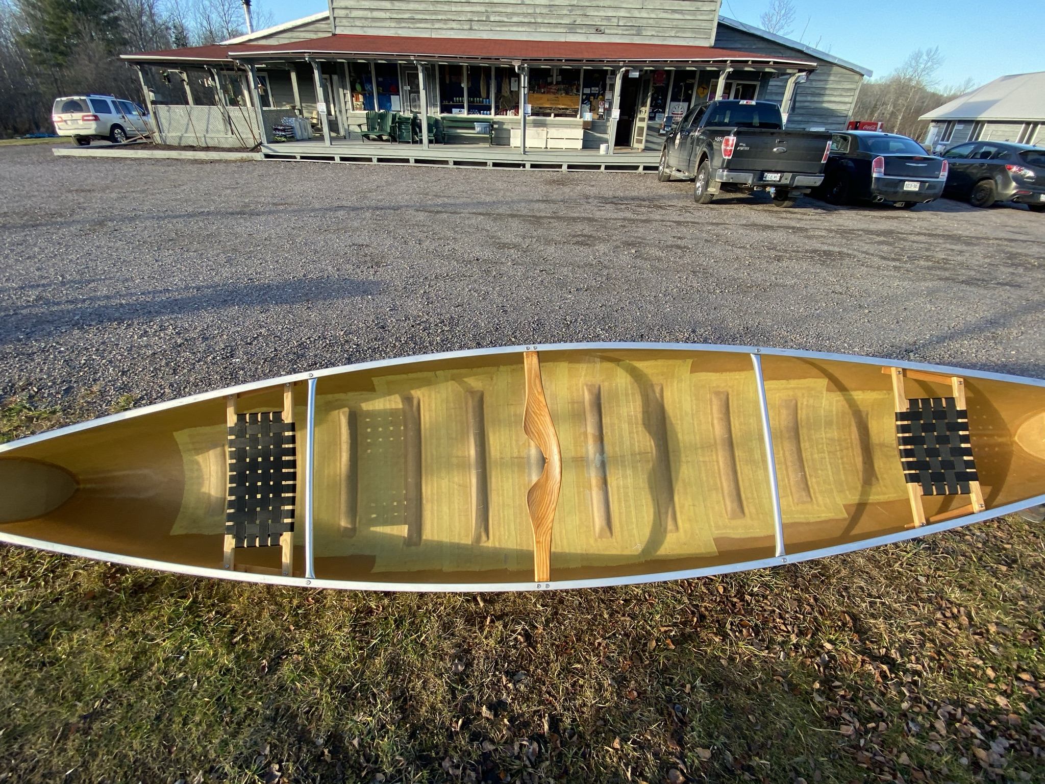 Killarney Outfitters used kevlar canoes and sea kayaks for sale