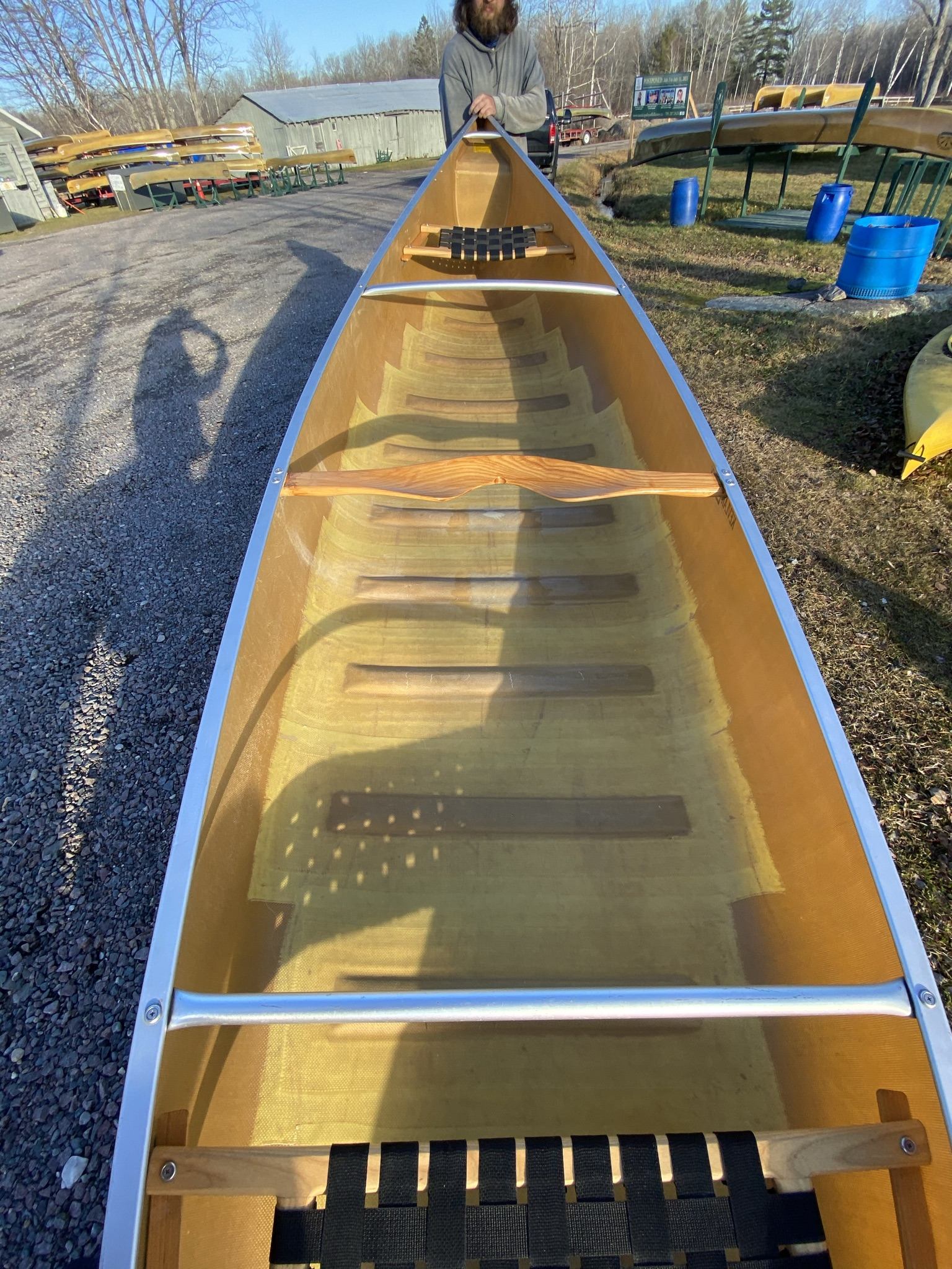 Killarney Outfitters used kevlar canoes and sea kayaks for sale
