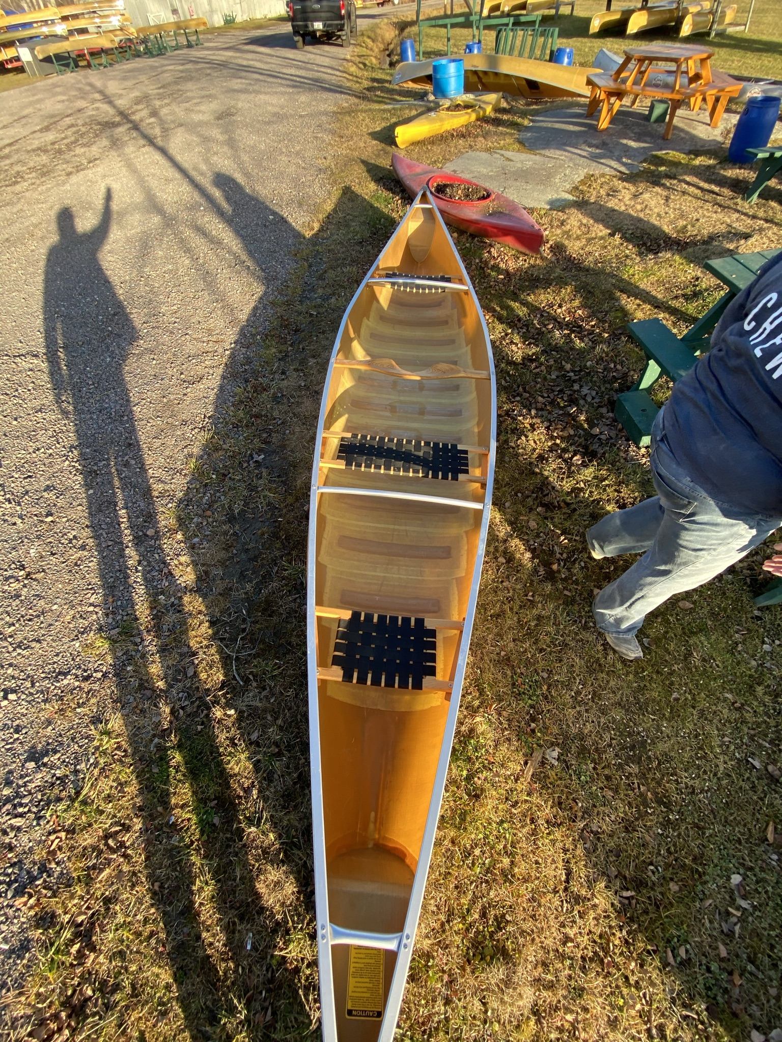 Killarney Outfitters used kevlar canoes and sea kayaks for sale