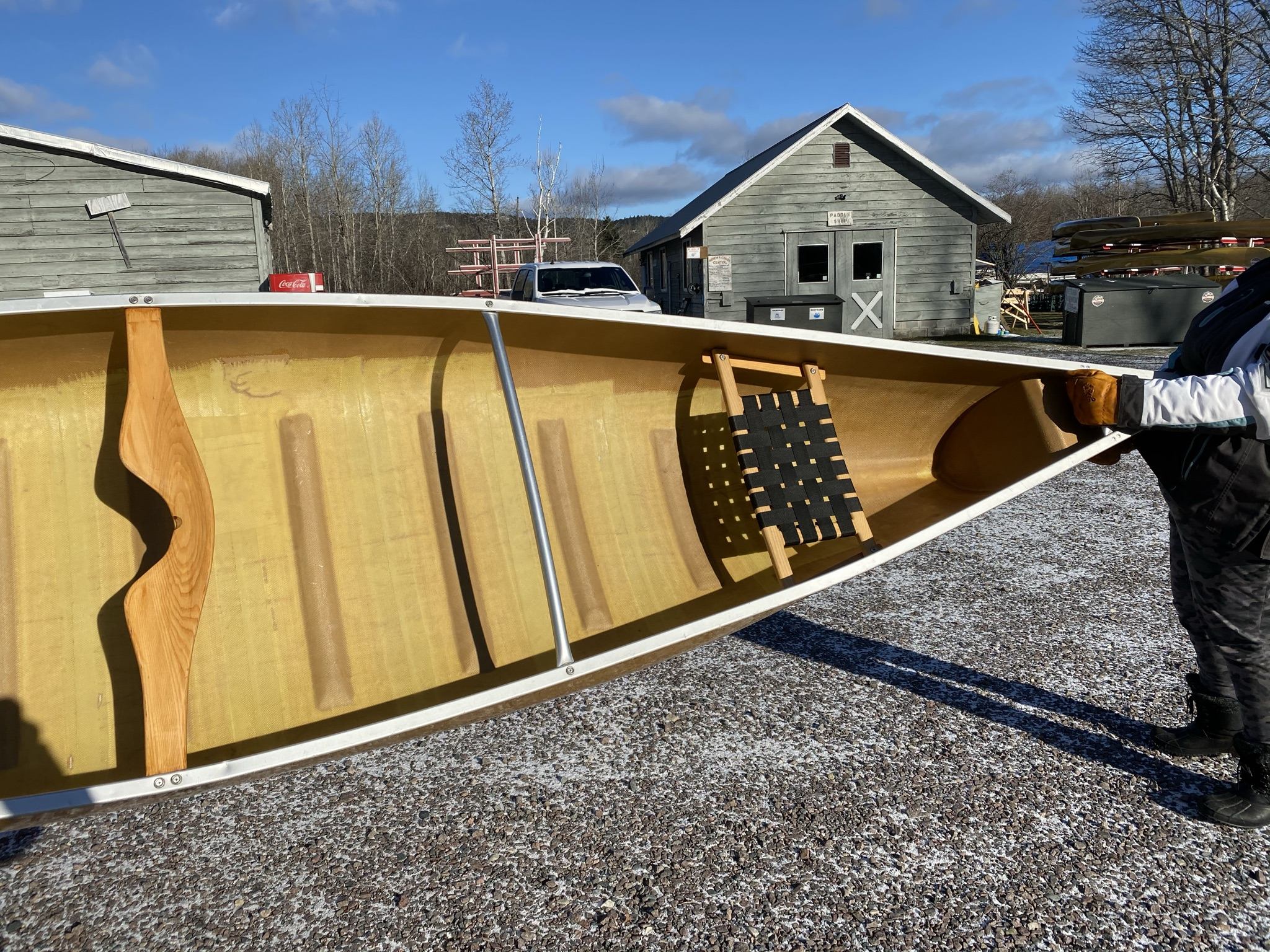Killarney Outfitters used kevlar canoes and sea kayaks for sale
