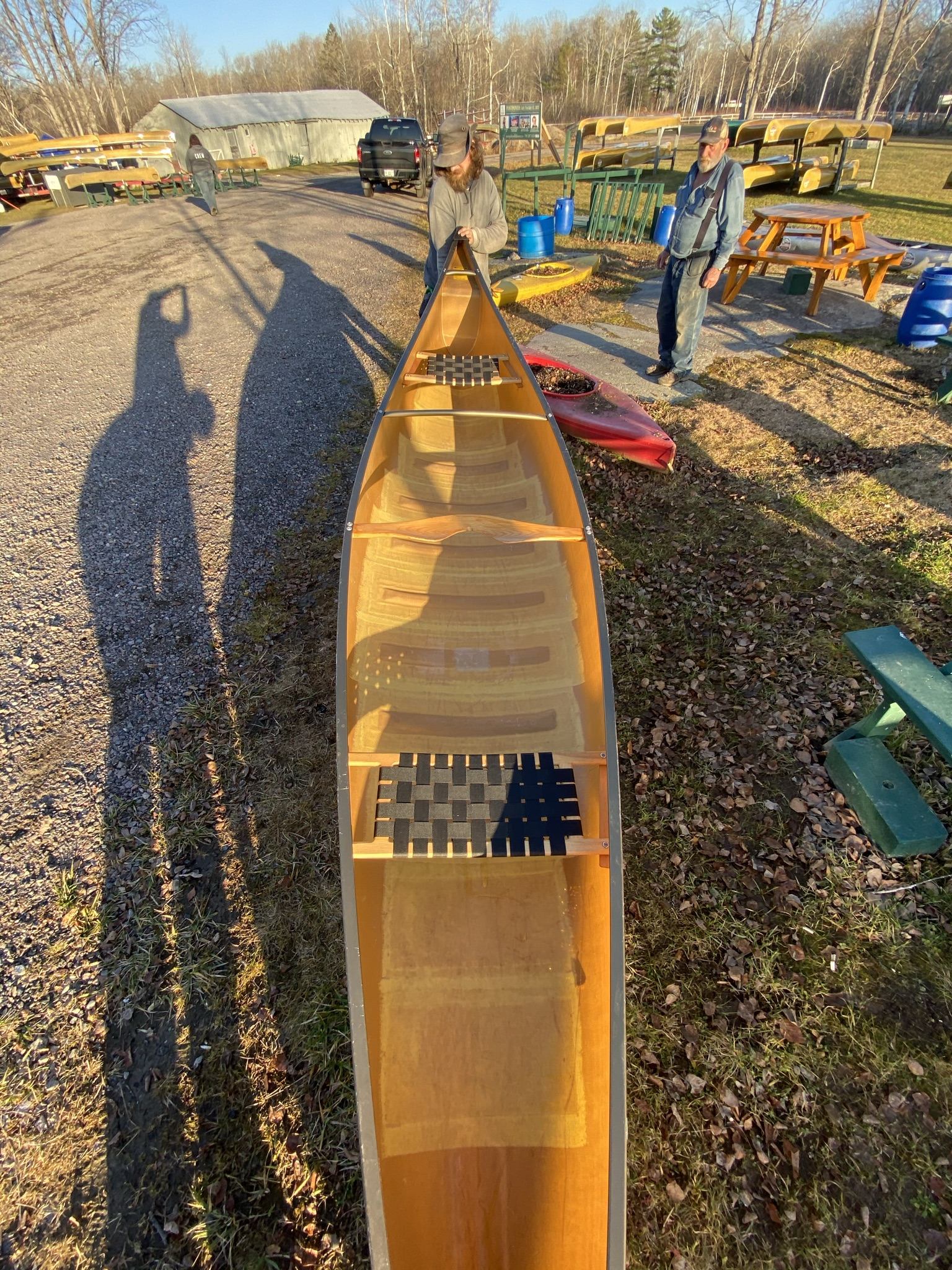 Killarney Outfitters used kevlar canoes and sea kayaks for sale