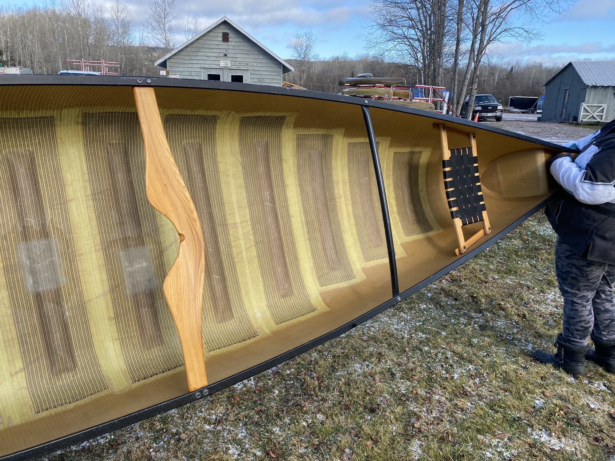 Killarney Outfitters used kevlar canoes and sea kayaks for sale