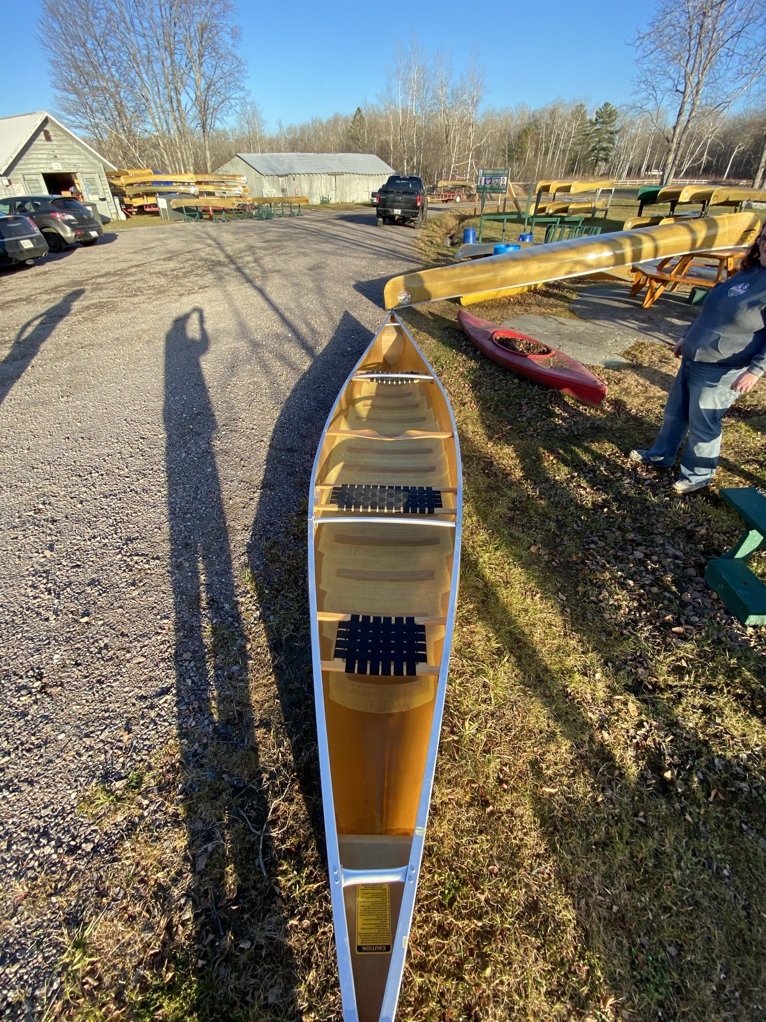 Killarney Outfitters used kevlar canoes and sea kayaks for sale