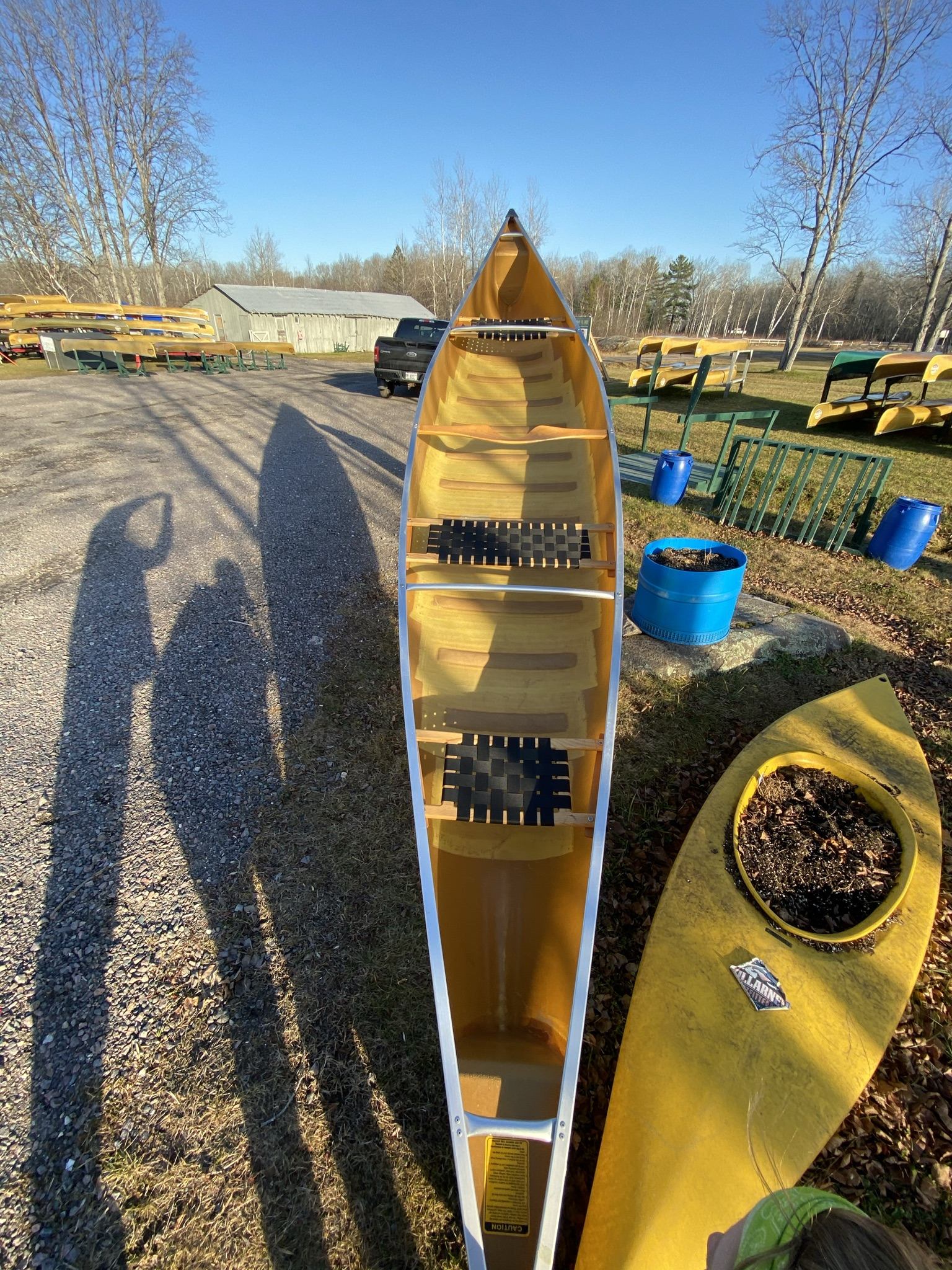 Killarney Outfitters used kevlar canoes and sea kayaks for sale