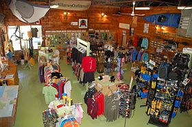 Click to enlarge Our outdore adventure store stocks preimium camping gear, SealLine, Marmot, MSR, Chinnok etc.