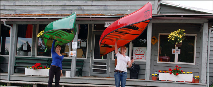 Kevlar Canoe rentals, Killarney Outfitters
