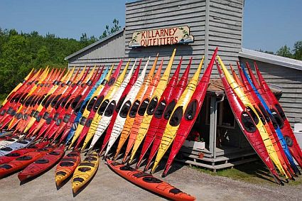 Killarney Outfitters rents 17' expedition sea kayaks.