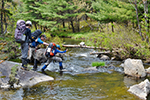 Artist Creek, La Cloche Hiking trail