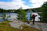 H38 Campsite Silver Lake Killarney Provincial Park