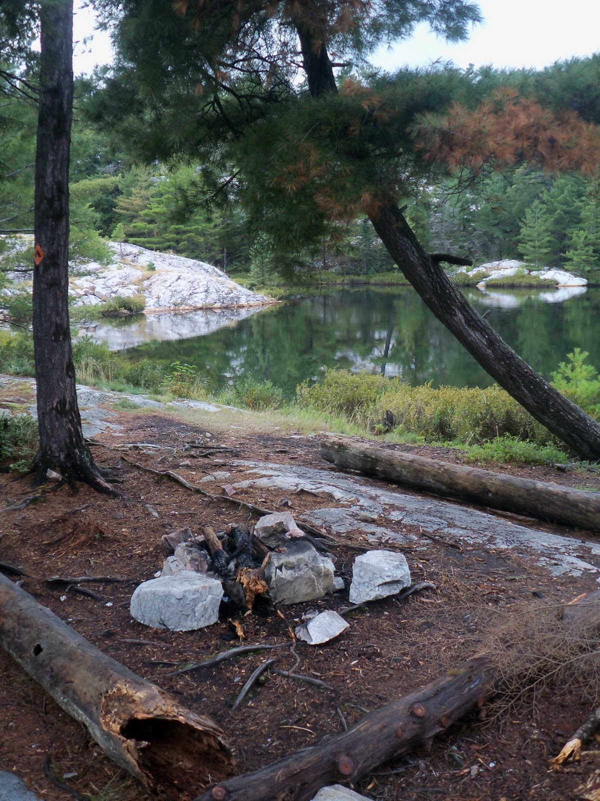 Heaven Lake Campsite Killarney Provincial Park