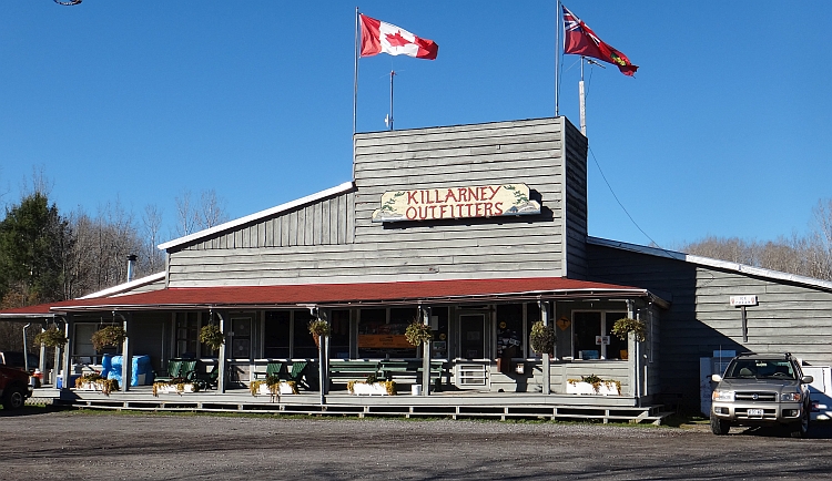 Killarney Outfitters, Killarney Ontario Est. 1972