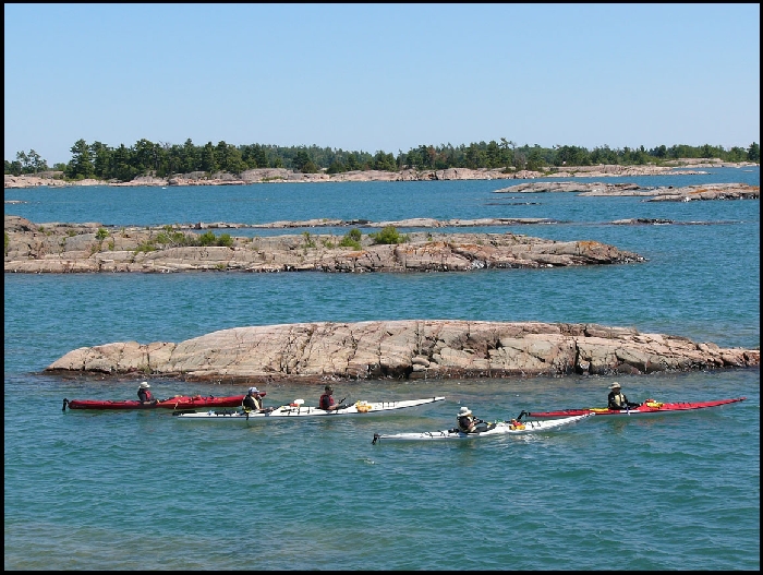 Kayaking Phillip Edward Island - Killarney